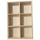 thumbnail image 2 of Caja de madera para guardar pigmentos (6 compartimentos), contenedor de madera para barras de pintura, 2 of 7