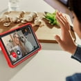 thumbnail image 6 of Dteck Case for Lenovo Tab M10 3rd Gen 10.1 Inch 2022, Heavy Duty Hybrid Shockproof Protective Cover with Kickstand for TB-328FU/TB-328XU,Red, 6 of 7