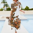 thumbnail image 3 of Monarch Butterfly Flight Long Sleeved Shirt Dress Dress woman summer dresses for women, 3 of 6