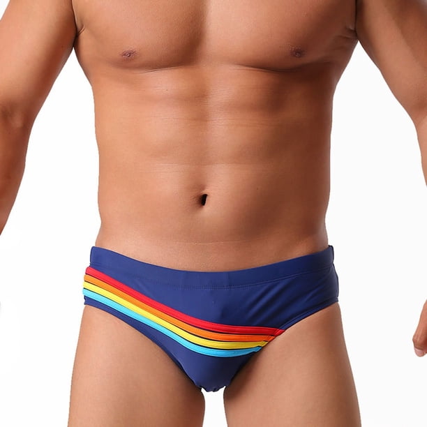 Bañador triangular tridimensional para hombre, ajustado, para la playa. Bañador triangular para hombre, pantalón corto.
