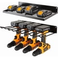 thumbnail image 1 of shiyou-2-Tier Power Tool Organizer, Rust Resistant Metal, Space Saving, Detachable, Wall Mount, 1 of 4