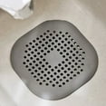 thumbnail image 6 of Kesenlong 3PCS Silicone Hair Catcher for Bathtub and Shower Drain - Grey, 6 of 8
