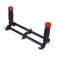 thumbnail image 4 of Dual Handle Grip Professional Handle Camera Stabilizers Camera Dual Grip Extender Handle Gimbal Stabilizer Rig Accessory with 1/4  and 3/8  Screw Hole, 4 of 8