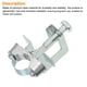 thumbnail image 4 of Soporte de conducto Uxcell 10Pack con abrazadera de viga para tubería adecuada para 3/4"(20mm), 4 of 5