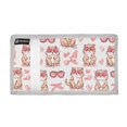 thumbnail image 2 of JIALIOU Nylon Trifold Card Wallet with ID Window Zipper Pocket for Men Women Teen Cute Otter with Sunglasses, 2 of 7