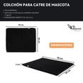 thumbnail image 2 of Colchoneta Para Cama de Mascota Pegaso MD AZUL REY, 2 of 2