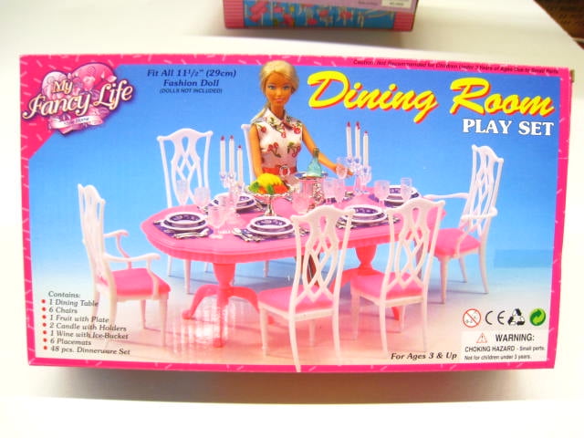 barbie living room furniture set