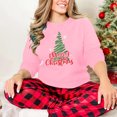 thumbnail image 5 of Christmas Tree Sweatshirts Women Pine Tree Print Shirts Nature Lover Gift Casual Tee Long Sleeve Xmas Pullover, 5 of 7