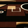 thumbnail image 4 of Allstar Area Rug. Contemporary. Abstract. Traditional. Geometric. Formal. Shapes. Squares. Circles (3' 9" x 5' 1"), 4 of 7