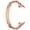 Rose gold, variant on Compatible with Xiaomi Mi Smart Band 8 Bracelet Metal Adjustable Woven Bracelet Smart Watch Bracelet Accessory for Women Men Replacement Bands, Stainless Steel, No gemstone.