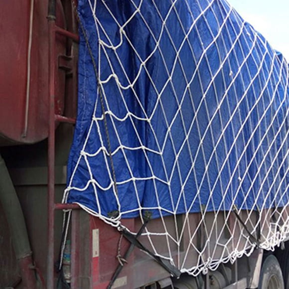 Phenofice 1Pack Cargo Net for Trailers with Robust Workmanship in White Color