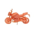 thumbnail image 2 of Model Autocycle, 1:64 Motorcycle Model, Handpainted Unpainted 1:64 Tiny Motorbike Toys, Miniature Motorcycle for Architectural Layout Building Style C, 2 of 7