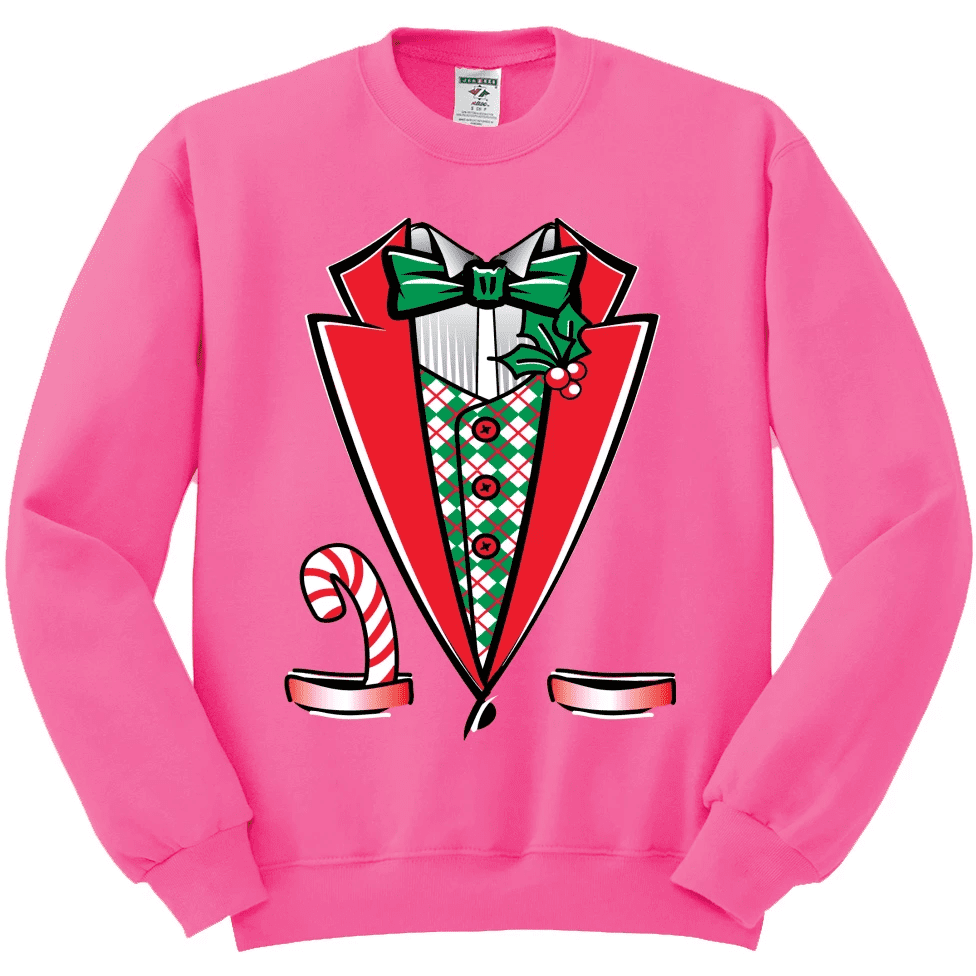 santa suit sweater