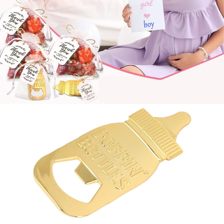 24 Set Baby Bottle Opener Zinc Alloy Cute Baby Bottle Shaped Bottle Opener  Baby Shower Return Gift for Baby Shower Party - Walmart.com