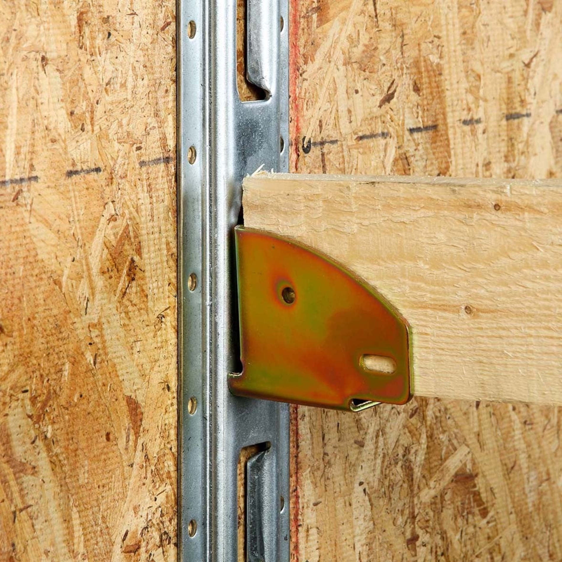 Dc Cargo Mall E-Track Wood Beam End Socket Shelf Brackets