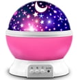 thumbnail image 1 of Lámpara de luz nocturna MOKOQI Star Projector para niños - Rosa, 1 of 7