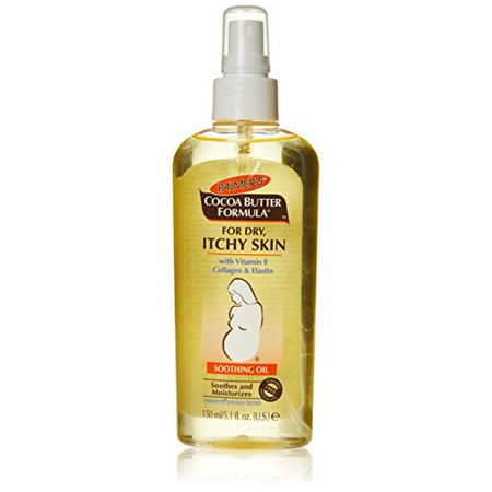 Palmer's Cocoa Butter Formula Soothing Oil for Dry/Itchy Skin for Women, 5.1
