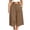 #1Brown, variant on MYAOYI Womens Shorts Business Casual Pleated Culottes Wide Leg Shorts Office Loose Fit Capri Bottoms