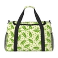 thumbnail image 1 of Balery Green Peas Bolsa de Gimnasio para Mujeres, Bolsa de Viaje con Bolsillo Húmedo, Bolsa de Fin de Semana para Mujeres, Bolsa de Viaje Resistente al Agua, 1 of 7