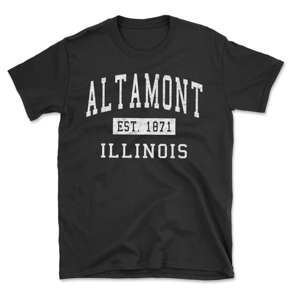 Altamont Illinois Classic Established Men's Cotton T-Shirt