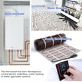 thumbnail image 2 of Mistaha Smart Heating Thermostat with High Precision Control, Large VA Display, Touch Buttons, 5+1+1 Weekly Programming, Easy Installation - White, WiFi Excluded, 2 of 7