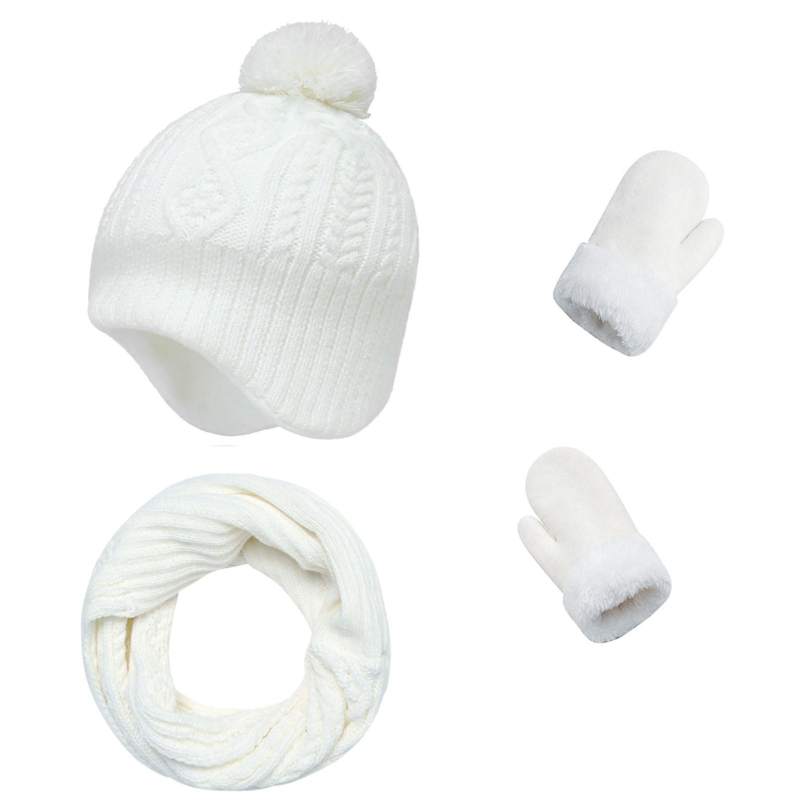 帽子 theredthread S fuzzy knit beanie / white THEREDTHREAD / ザレッドスレッド】S fuzzy knit beanie