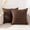 Brown, variant on Jepeak Woven Textured Throw Pillow Covers Cushion Cases Pack of 2 Solid Linen Decorative Rectangle Pillow Cover for Sofa Bed Couch (16x24 inch, Spruce Green)