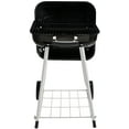 Expert Grill 17.5'' Charcoal Grill with Wheels, Black