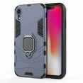 thumbnail image 2 of Dteck For Apple iPhone XR 6.1 inch (2018 Release) Case, [Magnetic Car Mount] Heavy Duty Armor Protective Rugged 2 in 1 Shock-Absorbing Case with 360 Degree Rotation Ring， Navyblue, 2 of 5