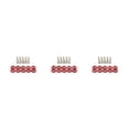 thumbnail image 1 of relayinert Easy To Install Car Screw Bonnet Gaskets For Quick Car Customization Made Red screw 3Set, 1 of 6