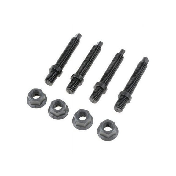 Front Exhaust Flange Stud and Nut - Compatible with 1997 - 2002 Ford Expedition 1998 1999 2000 2001