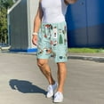thumbnail image 6 of Sikiie Christmas Winter Animals Mens Pajama Shorts, Lightweight Lounge Pant with Pockets Soft Sleep Pj Shorts for MenX-Large, 6 of 6