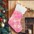 thumbnail image 5 of Coolnut Strawberry Christmas Stocking Personalized Large Candy Stocking, Xmas Stockings Decoration Hanging Gift for Family Holiday Party Ornaments Decor Fireplace, 5 of 7