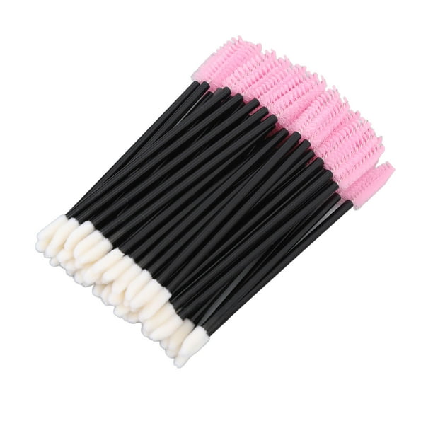 Varitas de rímel, cepillo desechable para cejas y pestañas, aplicadores de varitas para labios, cepillos para pestañas, estética elegante