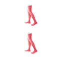 thumbnail image 1 of Sonducket 1 par de calcetines altos hasta el muslo de 52 cm JK, cómodos, antideslizantes, estilo pijo, medias largas hasta el muslo, fiesta, Cosplay, rojo Melon rojo 2piezas Sonducket CBP395165, 1 of 6