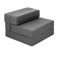thumbnail image 1 of SILLON PLEGLABLE GRIS + frazada color Marino / Verde Olivo, 1 of 7