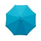 thumbnail image 2 of Fiudx Sombrilla de Jardín, Diseño Vintage, 99 % de Protección Uv, Accesorio de Viaje Ligero, Resistente Al Viento, Ideal para Playa, Piscina y Camping, 118 Pulgadas de Diámetro, Tela Resistente Al Ag, 2 of 3