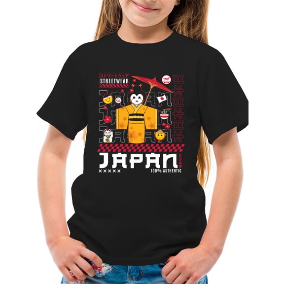 Japanese Streetwear Aesthetic Emoji - Retro Japan Youth's T-shirt