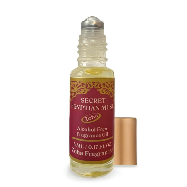 Aceite de perfume Zoha Egyptian Musk, 5 ml, para mujeres y hombres
