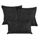 thumbnail image 1 of Set de 3 Cojines (2 Cuadrados + 1 Rectangular) Fash Negro, 1 of 7