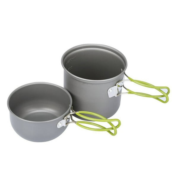 Amdohai Camping Cookware Set Campfire Cooking Utensils Folding Cookset Outdoor Hiking Backpacking