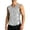 Silver, variant on Men Sleeveless Shirt Men's Mesh Rhinestone Sequin See Through Sleeveless Tank for Club Party Night Out Silver L