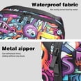thumbnail image 4 of Graffiti Cable Organizer Waterproof Oxford Cloth Travel Case, PC Case, Cable Organizer Bag, Cable Organizer Desk, Electronic Digital Products Storage Case 5.9x9.44x3.14 in, 4 of 6