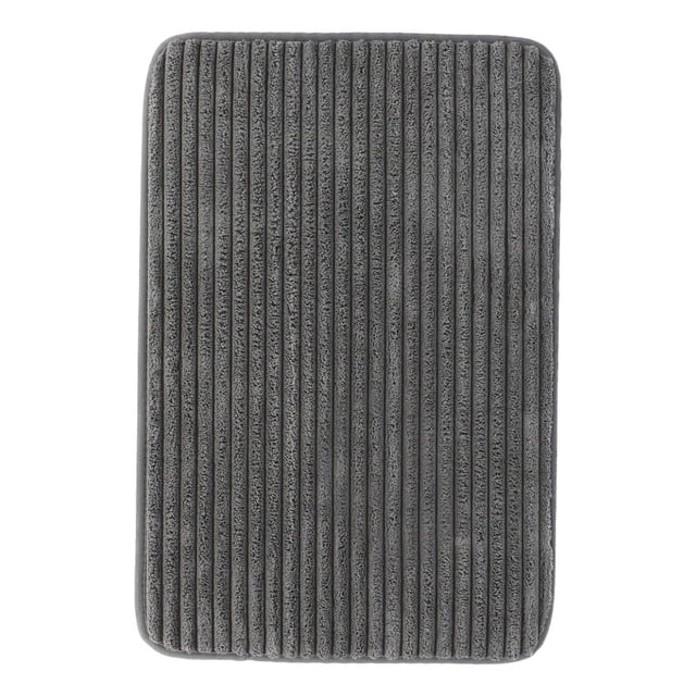 Tapete Para Baño Dib Memory Foam Gris 40X60 Cm