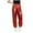 Red, variant on ZACPNCV Girls Metallic Pants Holographic Shiny Sparkly Stretchy Jogger Pants Loose Hip Hop Wear Black 3-4 Years