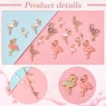 thumbnail image 4 of 75pcs Flamingo Charms Flamingo Enamel Charms Gold Plated Colored Pendants Alloy Pendants Bird Pendant, 4 of 7