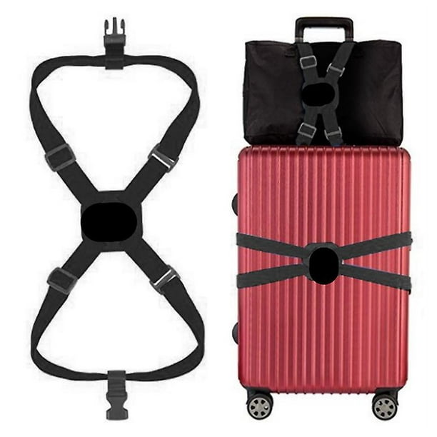 2 pieces Luggage Strap Suitcase Belt Luggage Safety Strap Packing