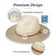 thumbnail image 4 of Sombrero Wallaroo Kristy Fedora UPF 50+ para mujer, color marfil/piedra, 4 of 9