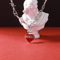 thumbnail image 2 of Collar Salloog Colgante Sagrado Corazón de Jesús 1.5 cm Cadena de Espinas, 2 of 6