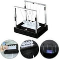 Pcapzz Newtons Cradle 5 Pendulum Balls, Desk Newtons Cradle Balance